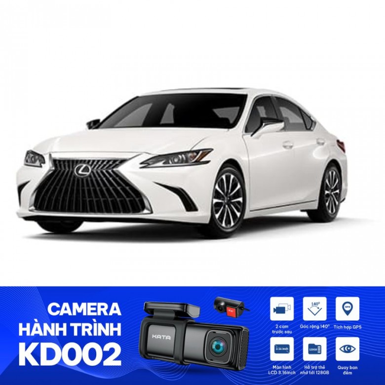 Mua Ngay KATA Dash Cam Cho Xe Lexus ES 2021 - KD002